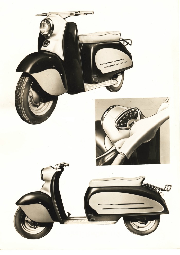 Heinkel-Roller 112 (125 ccm) Werbebilder 02