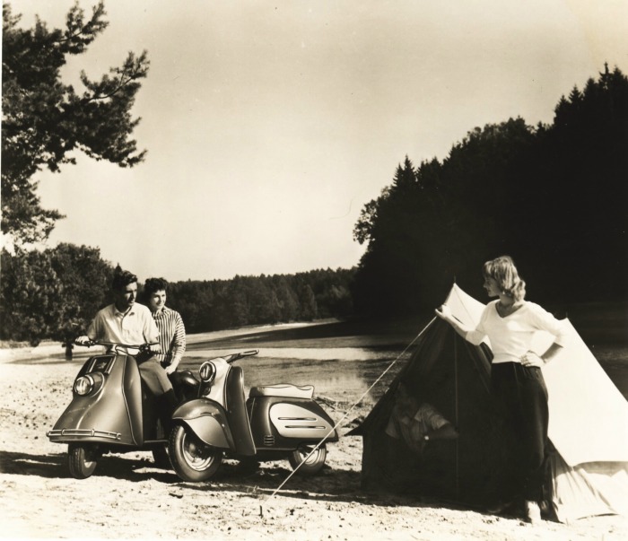 Heinkel-Roller Tourist (175 ccm) - 112 (125 ccm) 1956