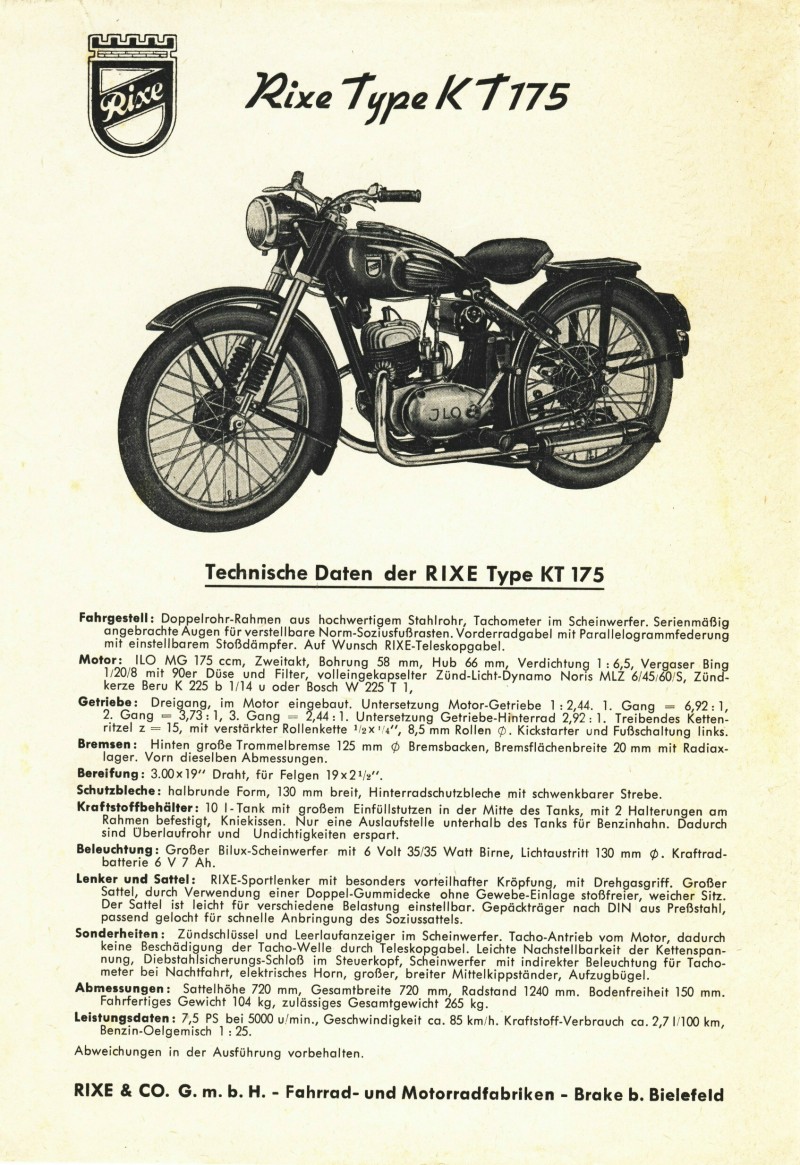Rixe KT 175 01