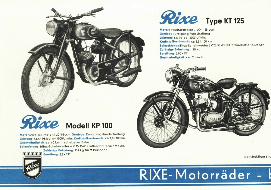 Rixe Motorrder mit ILO-Motor 02