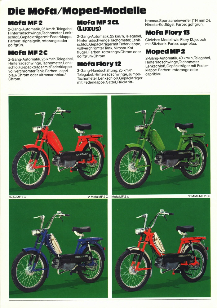 Kreidler 1977 Mofas Mopeds 04
