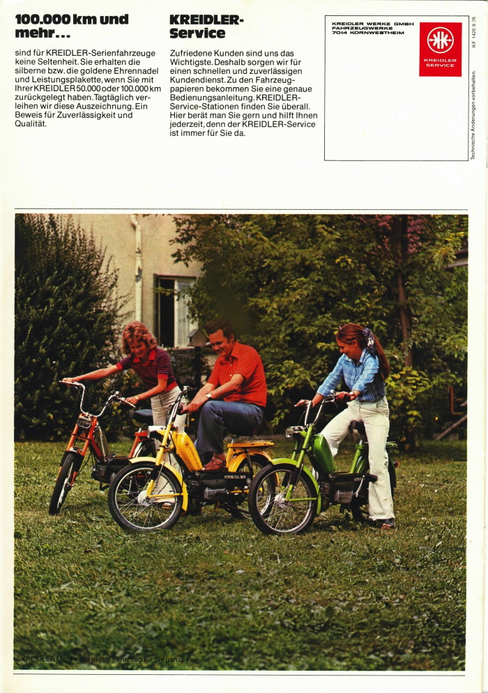 Kreidler 1977 Mofas Mopeds 12