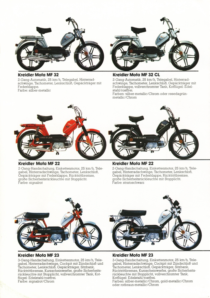 Kreidler 1981 Mofa-Programm 06